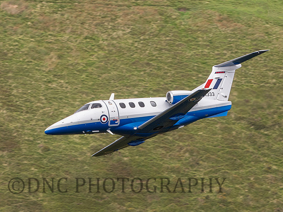 RAF Embraer Phenom T1 ZM333 Cad East 8th August