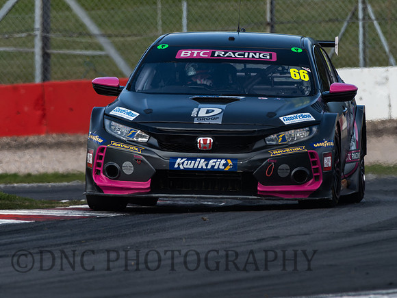 Josh Cook BTC Racing Honda Civic Type R