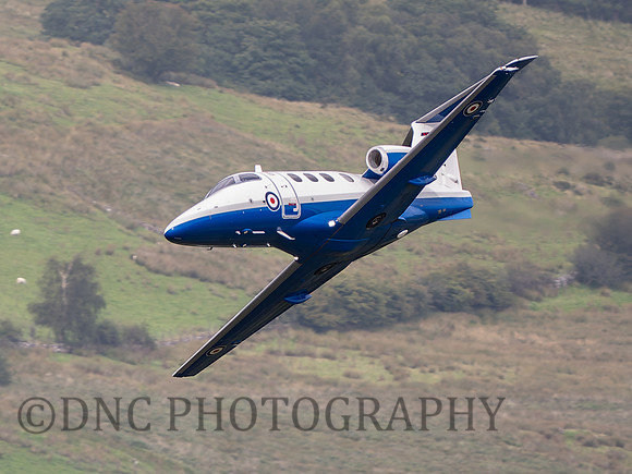 RAF Embraer Phenom T1 ZM334 Cad East 11th August