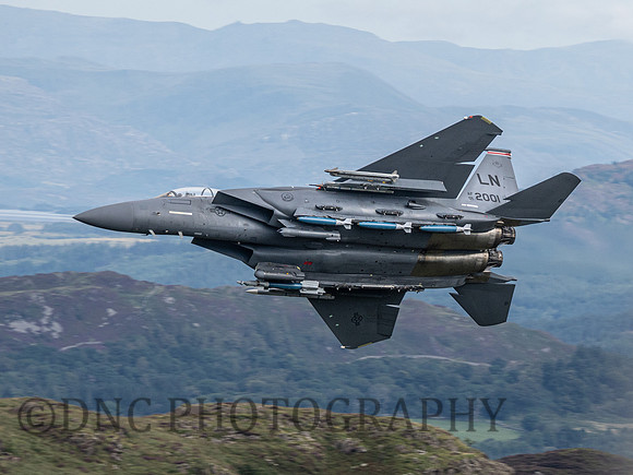 USAF F-15E Strike Eagle LN AF 01 2001 Cad East 11th August