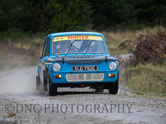 Geoff Taylor, Steve Greenhill Sunbeam Imp Sport.