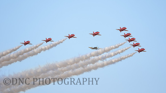 Red Arrows 60th anniversary tribute to Ray Hanna