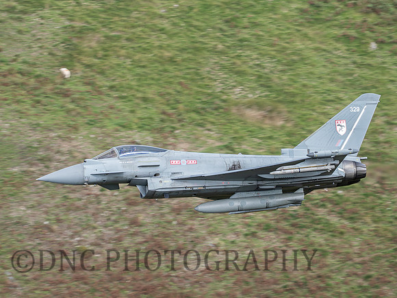 RAF Typhoon FGR4 ZK329 29 sqn Cad East 11th August