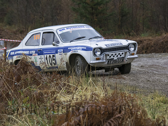 Steve Magson & Rachel Magson Ford Escort RS2000