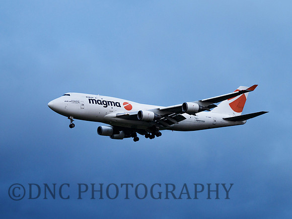 Magma B744 TF-AMP. 29th Jan 2022
