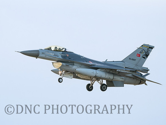Turkish Air Force General Dynamics F16-C 93-0007 .2