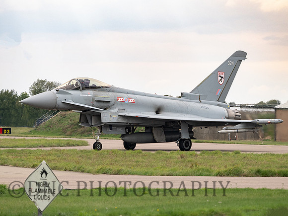 RAF Typhoon Display Team Typhoon FGR4 ZK324
