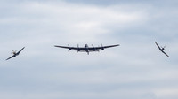 BBMF AVRO Lancaster B.1 PA474, Supermarine Spitfires Mk XVI TE311 & PR MK XIX PM631