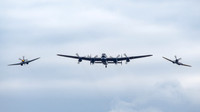BBMF AVRO Lancaster B.1 PA474, Supermarine Spitfires Mk XVI TE311 & PR MK XIX PM631