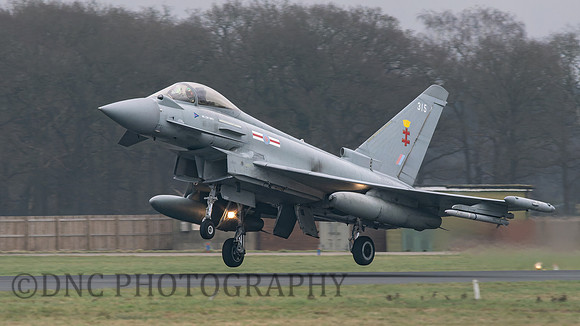 Typhoon FGR4 ZK315 41 Sqn
