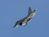 RAF Typhoon Display Team FGR4 ZK325 Reheat1