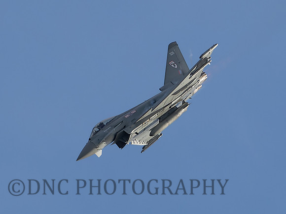 RAF Typhoon Display Team FGR4 ZK325 Reheat1