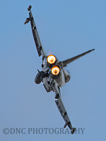 RAF Typhoon Display Team FGR4 ZK325 Reheat1