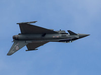 RAF Typhoon Display Team FGR4 ZK325 Reheat1