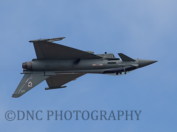 RAF Typhoon Display Team FGR4 ZK325 Reheat1