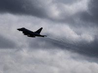 RAF Typhoon Display Team FGR4 ZK325 Reheat1