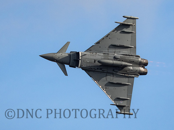 RAF Typhoon Display Team FGR4 ZK325 Reheat1