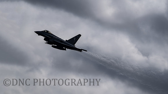 RAF Typhoon Display Team FGR4 ZK325 Reheat1