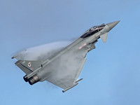 RAF Typhoon Display Team FGR4 ZK325 Reheat1