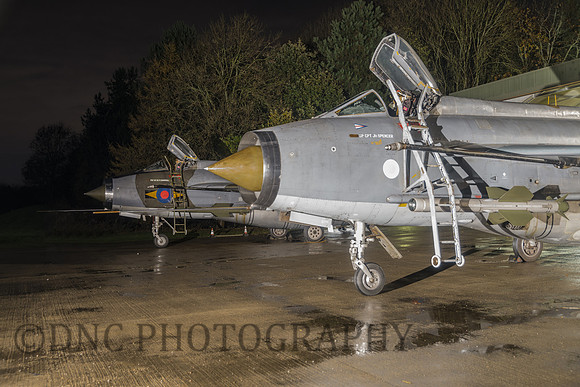 English Electric Lightning F6 XR728 JS & XS904 BQ