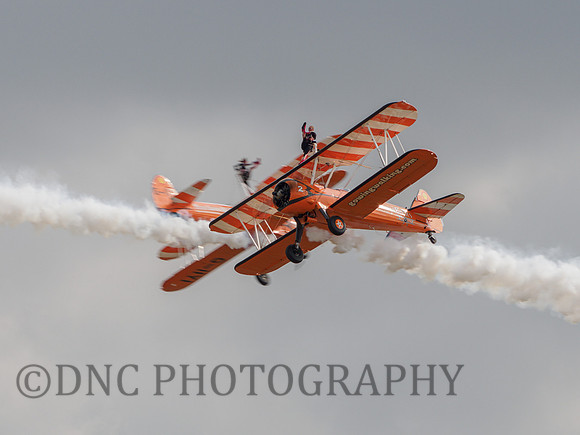 AeroSuperBatics Wingwalkers  Boeing PT-17 Stearman .