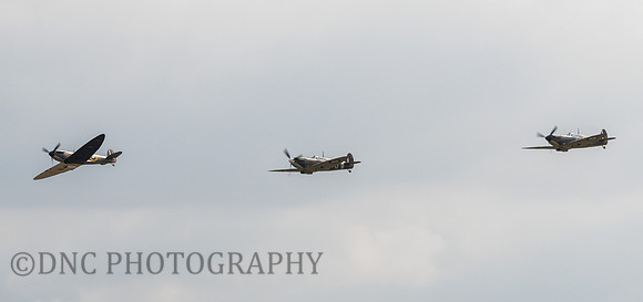 Spitfire Mk1a Trio N3200 QV P7308 XR-D X4650 KL-A