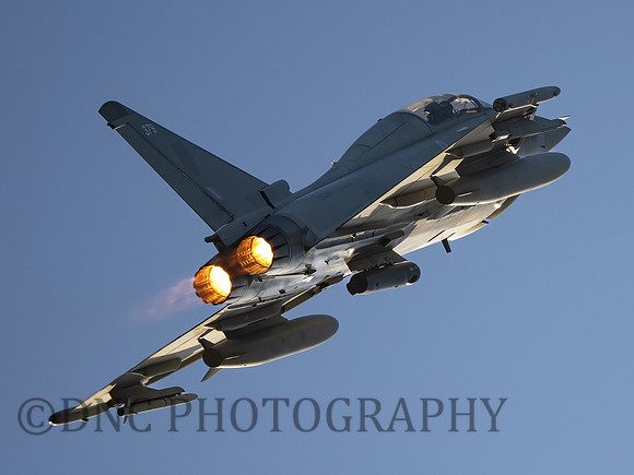 Typhoon T.3 ZK379 performance take off