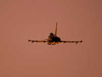Typhoon FGR4 ZK308 over flys the airfield