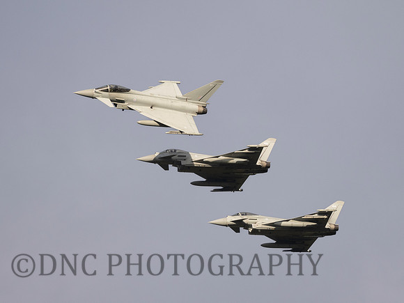 Typhoon FGR4 ZK371 breaks to land from ZK358 & ZK434