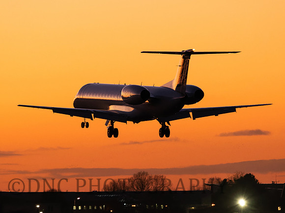 G-OFLX BAE SYSTEMS CORPORATE AIR TRAVEL EMBRAER ERJ-145