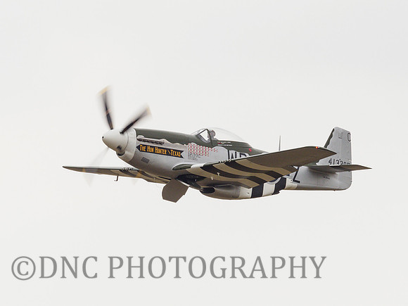 Mustang P-51D The Hun Hunter Texas