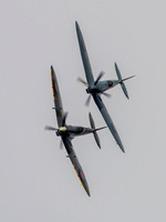 Spitfire PR XI PL983 'Thank U NHS' Spitfire Mk IX MH434.
