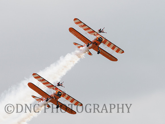 AeroSuperBatics Wingwalkers Boeing PT-17 Stearman.