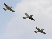 Spitfire Mk1a Trio N3200 QV P7308 XR-D X4650 KL-A