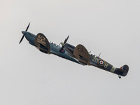 Spitfire PR XI PL983 'Thank U NHS', Spitfire Mk IX MH434.