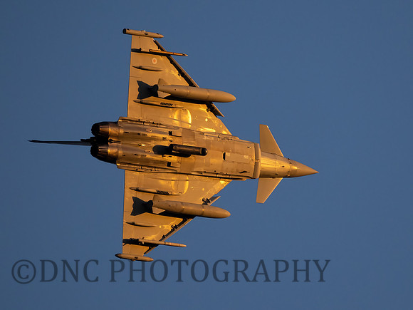 Typhoon FGR4 ZK367 breaks to land