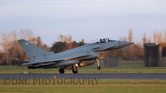 Typhoon FGR4 ZK368 Landing
