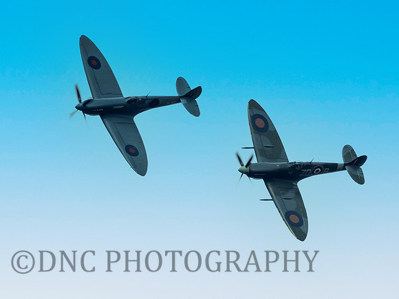 Spitfire PR XI PL983 'Thank U NHS' Spitfire Mk IX MH434 s