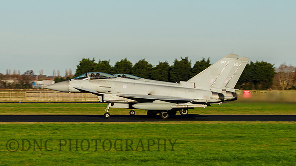 Typhoon FGR4 ZK347 & ZK349 take off