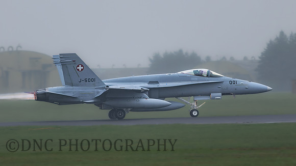 Swiss Air Force FA-18D Hornet J-5001