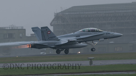 Swiss Air Force FA-18D Hornet J-5234