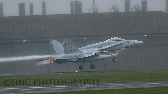 Swiss Air Force FA-18D Hornet J-5005