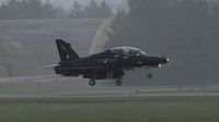 Qatar Emiri Air Force BAE Hawk T.2 Mk167 ZB131 on approach for touch and go
