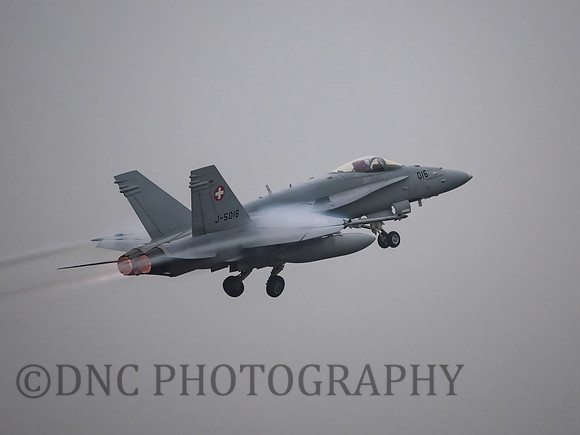 Swiss Air Force FA-18D Hornet J-5016