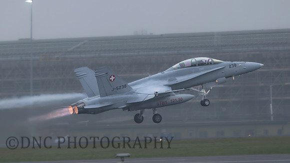Swiss Air Force FA-18D Hornet J-5238