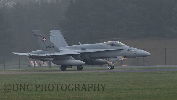 Swiss Air Force FA-18D Hornet J-5013