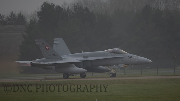 Swiss Air Force FA-18D Hornet J-5016