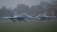 Swiss Air Force FA-18D Hornet J-5234 & J-5238