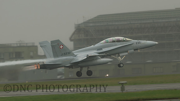 Swiss Air Force FA-18D Hornet J-5232