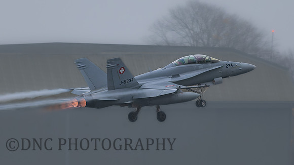 Swiss Air Force FA-18D Hornet J-5234